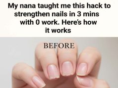 My nana taught me this hack to strengthen nails in 3 mins with 0 work