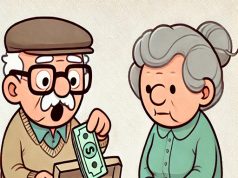 An elderly couple, Harold and Edna, had been married for over 60 years.