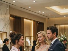 I walked into a luxury jewelry store in jeans and a pink shirt. Then my former best friend took one look at me and whispered ‘But poor’ to her fiancé