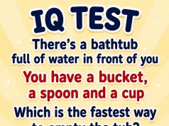 Only 1 in 5 get this simple riddle right: Figure out the fastest way to empty the bathtub!