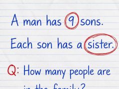 How many people are in the family?