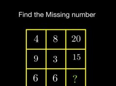 Find the missing number