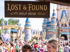My six-year-old son went to Disney World with my parents and my sister.