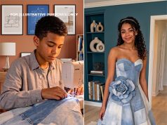 My Stepmom Refused to Buy Me a Prom Dress, So My Brother Made One from Our Late Mom’s Jeans—What Happened Next Left Her Speechless